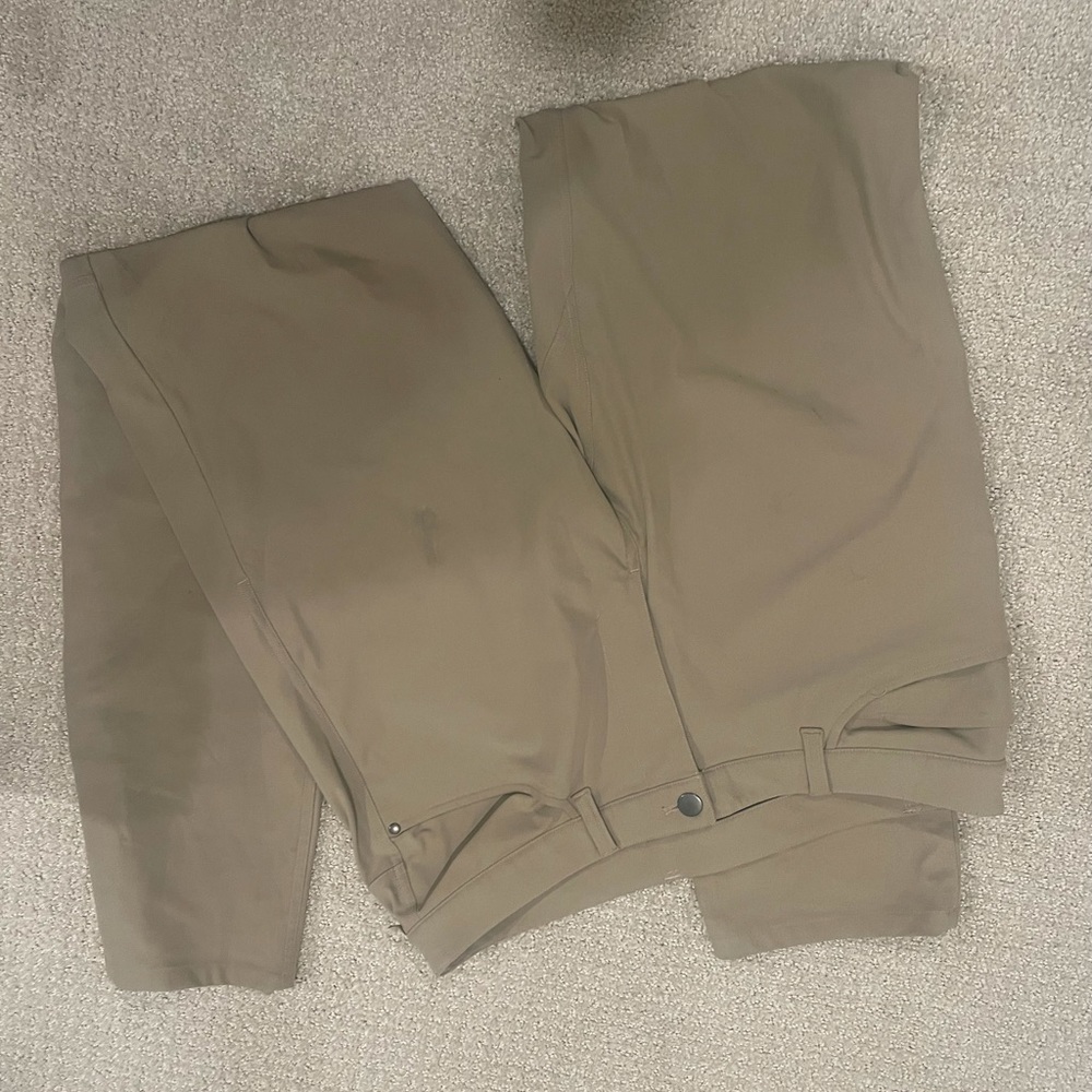 ABC Pant. Lululemon khaki color.